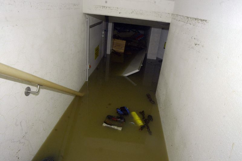 Basement Water Cleanup
