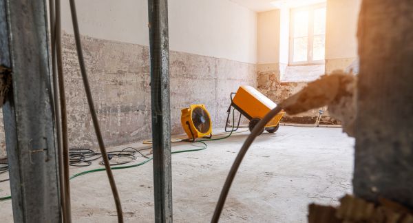 Basement Water Damage Repair in Hendersonville