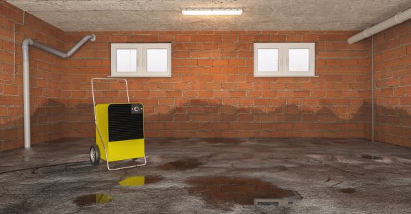 Basement Water Remediation in Hendersonville